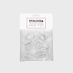 Efalock gumičky transparentní tenké malé 100ks