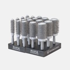 Olivia Garden papírový stojan a set kartáčů Blowout speed wawy Bristles W & G