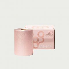 Framar Rose gold texturovaná folie v roli - růžová