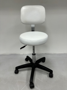Taburet Efalock PUCK bílý