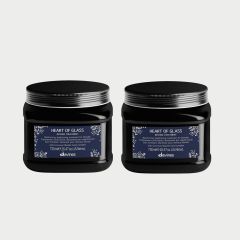 Davines duopaket HEART OF GLASS Intense Treatment 750ml