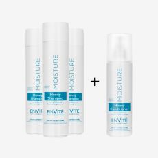 Dusy Envité moisture honey shampoo 250ml + Honey conditioner 200ml 3+1